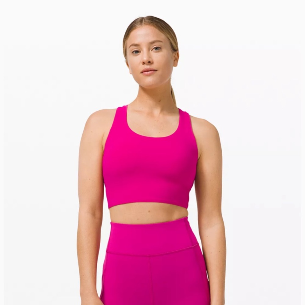 Lululemon Stash It Bra in Ripened Raspberry. Excellent condition. Size 6.